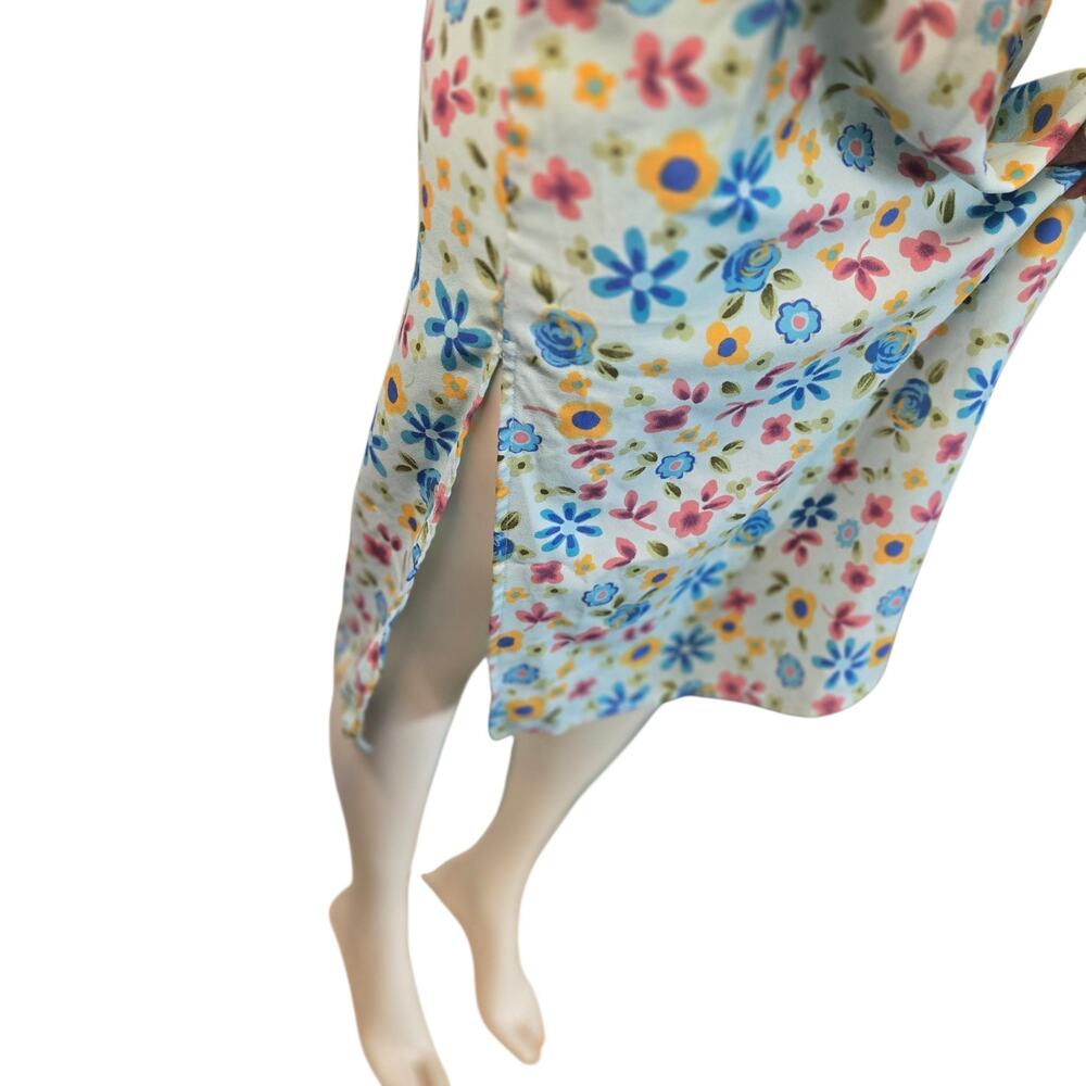 Jonathan Martin Y2K Dress Floral Midi Sundress Fairy Wedding Easter Size 14 - Picture 3 of 7